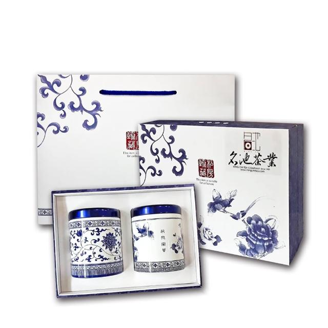 【名池茶業】福壽梨山極品手採烏龍茶葉禮盒-私房臻藏款75gx2罐(中秋禮盒)