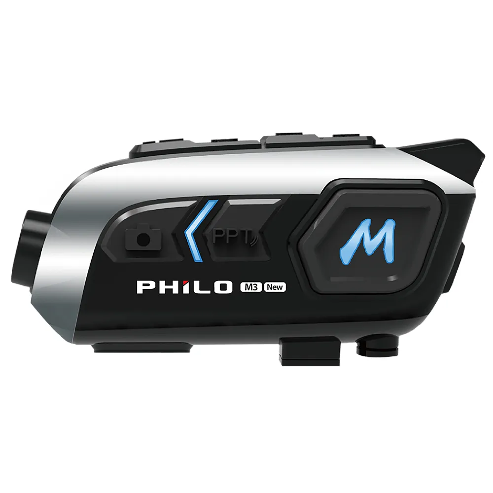 【Philo 飛樂】M3NEW 安全帽藍芽對講行車記錄器 支架可360度旋轉 (贈64G/藍芽安全帽/機車行車紀錄器)