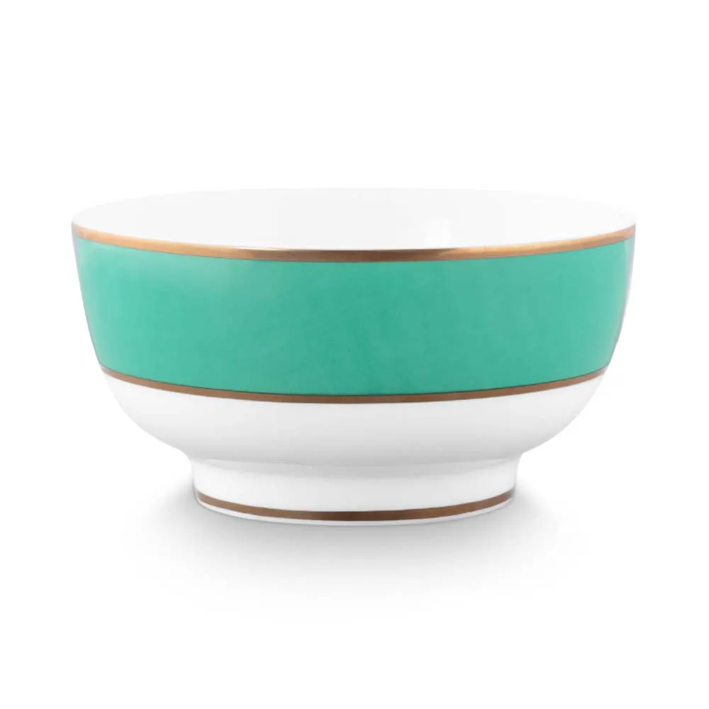 【PIP STUDIO】Chique Gold 碗18cm-綠