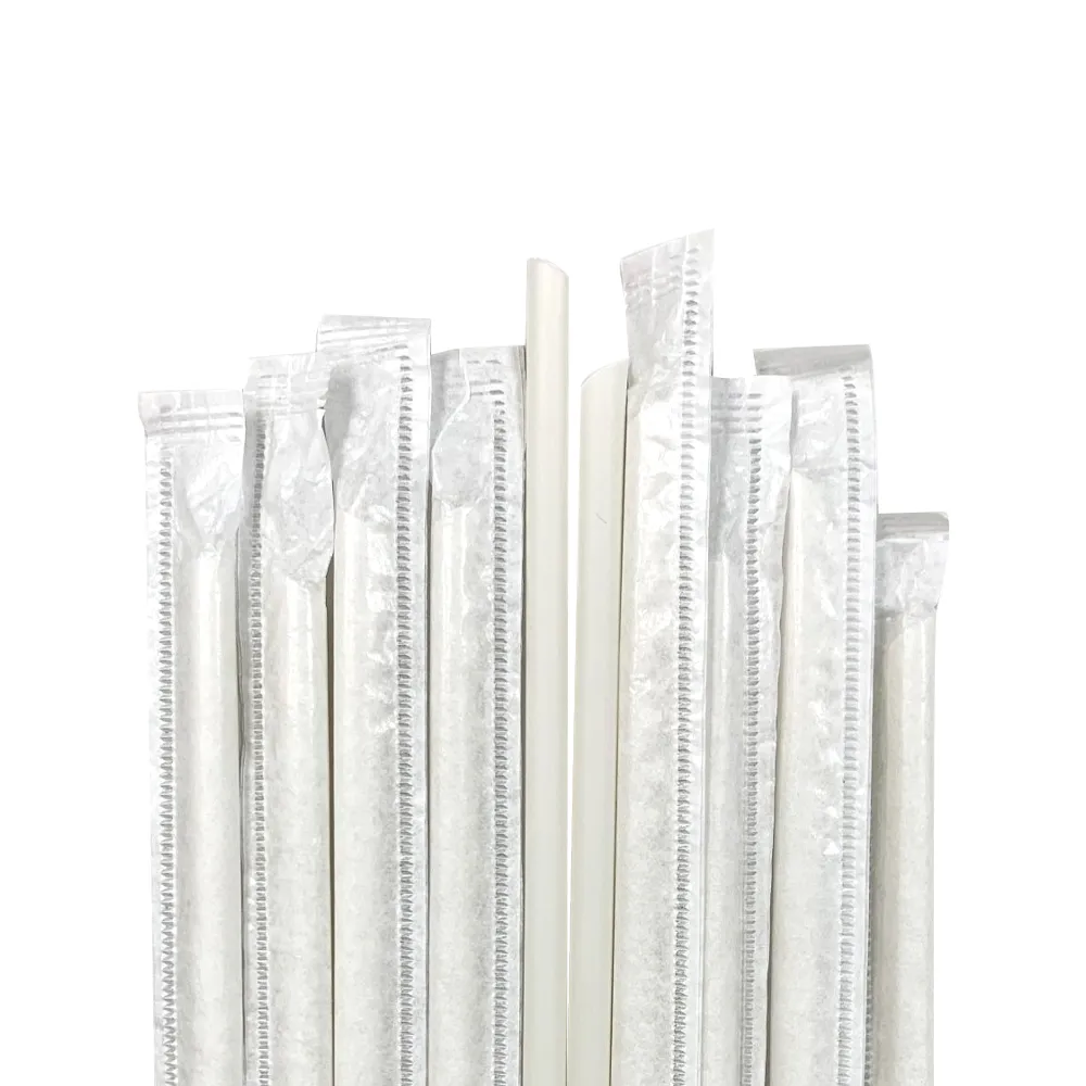 【CLEAN 克林】箱售『台灣製』12mm營業用PLA尖口環保吸管2250支/箱(玉米澱粉 無塑吸管 生物可分解)