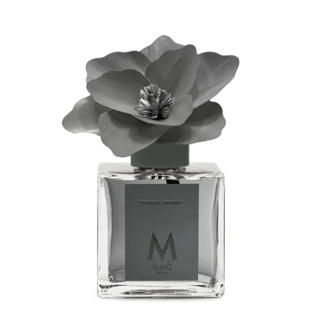【MUHa】義大利進口室內香氛-木蘭花-暖木沉香 100ml( 室內擴香 居家香氛)