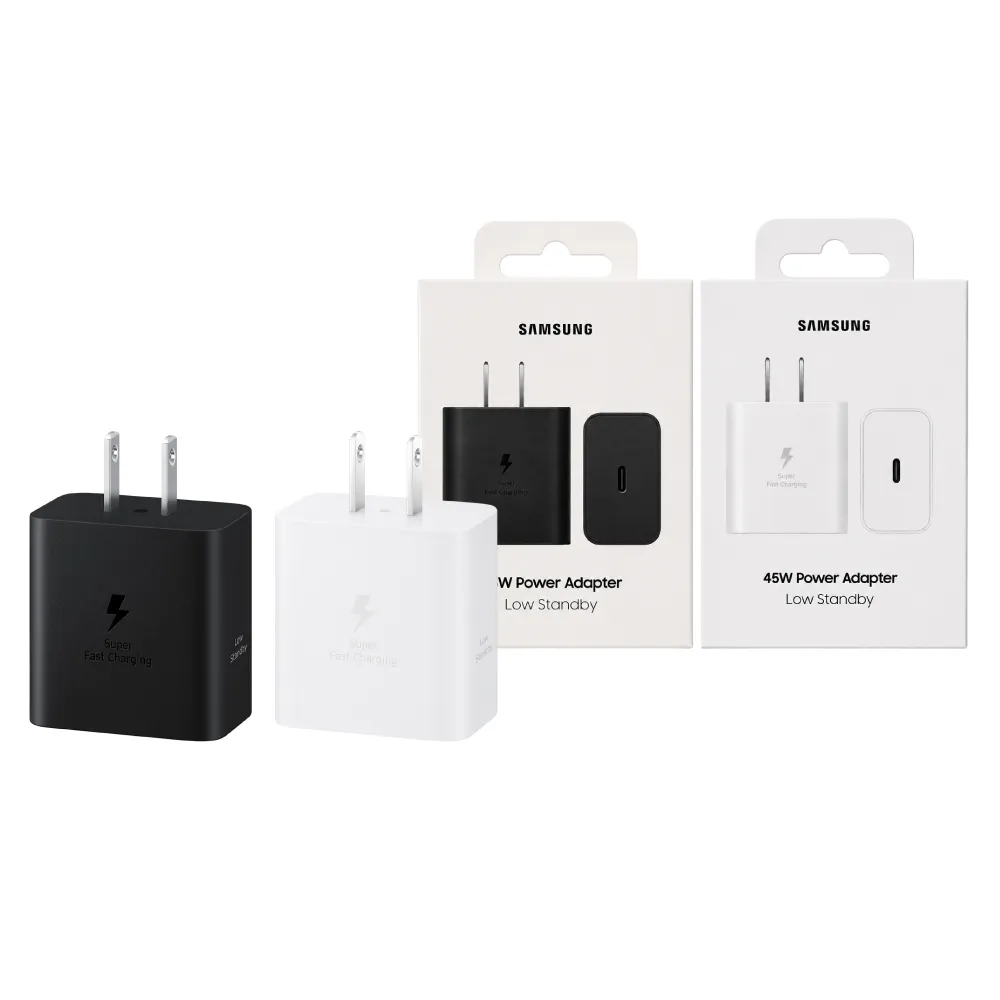【Samsung 三星】原廠 45W 快充旅充頭 - 單孔Type C (EP-T4511)