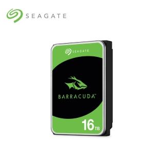 【SEAGATE 希捷】BarraCuda 16TB 桌上型硬碟 (ST16000DM001)(兩年保)