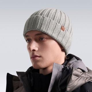 【The North Face】TNF 休閒 運動 舒適保暖毛帽 MERINO WOOL BEANIE 男 女 灰 (NF0A8HMSWD5)