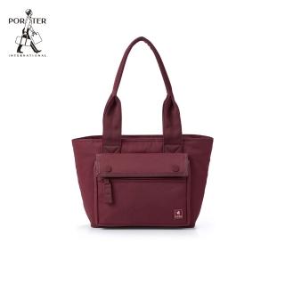 【PORTER INTERNATIONAL】穩定步調ANCHOR托特包-S(磁磚紅)