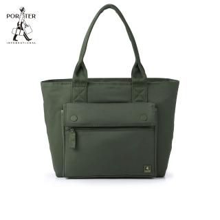 【PORTER INTERNATIONAL】穩定步調ANCHOR托特包-M(森林綠)
