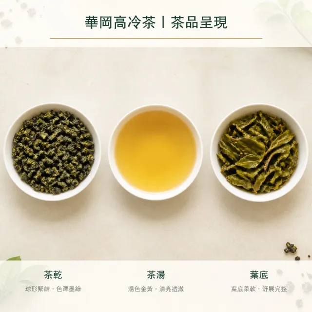 【台灣茶葉產銷協會】華岡高冷茶 3入組｜罐裝2兩