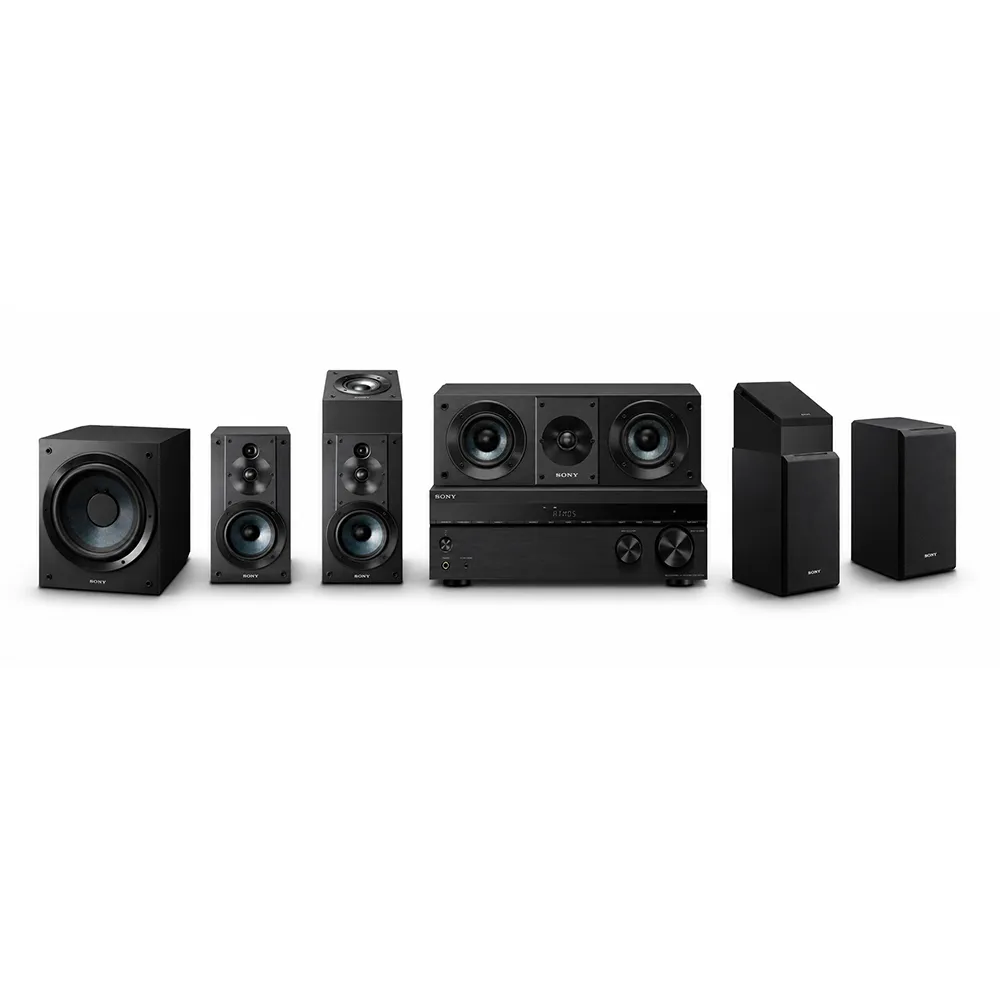 【SONY 索尼】7.2CH 家庭劇院組(STR-DH790+SS-CS系列揚聲器)