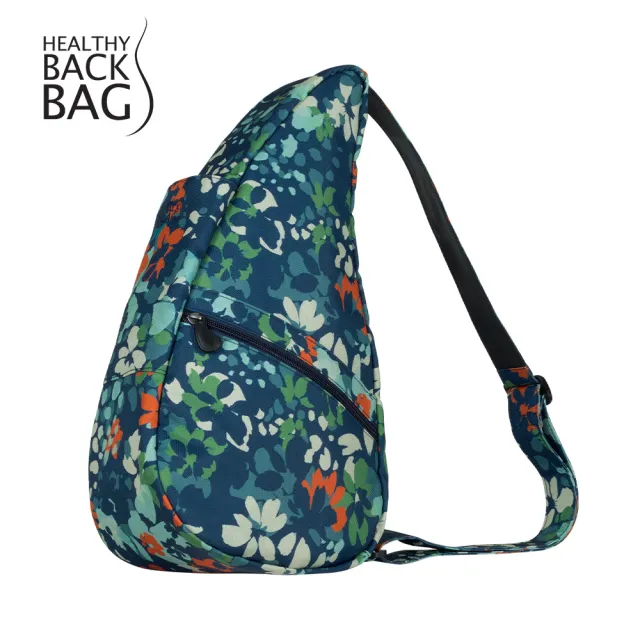 【HEALTHY BACK BAG】官方直營-印花系列RECYCLED PRINT SMALL 斜背包-夜色花園 男包 女包 側背包 大容量包