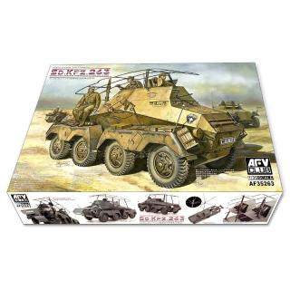 【PowerFalcon】1/35 德國Sd.Kfz.263 8輪裝甲指揮車(AFV Club AF35263)