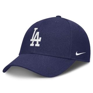 【NIKE 耐吉】MLB LOS ANGELES DODGERS CLUB CAP 098E 洛杉磯道奇隊 棒球帽 藍 老帽 帽子
