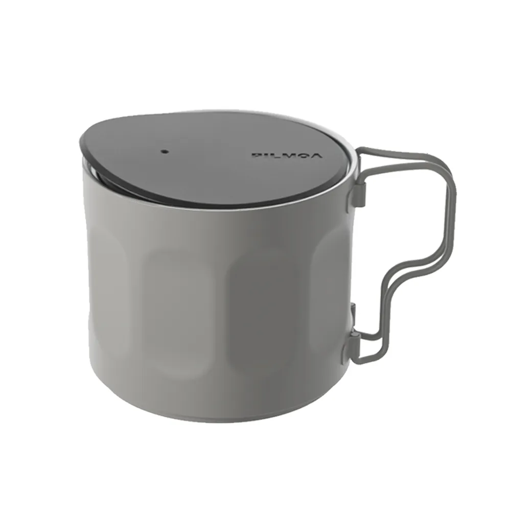 【PILMOA】E500MU 保溫保冰隨身不鏽鋼杯-卡其 500ml(公司貨)