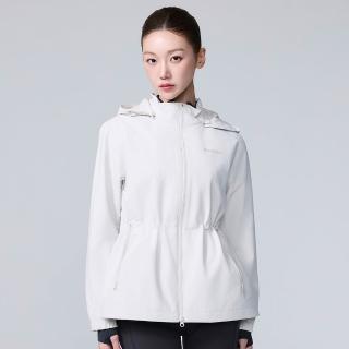 【Discovery Expedition】女版中長版連帽外套 機能外套 (DWWJ4L064-IVS)