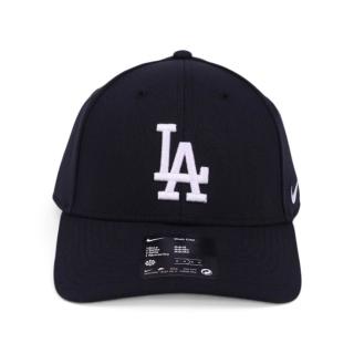 【NIKE 耐吉】MLB LOS ANGELES DODGERS CLUB CAP 098E 洛杉磯道奇隊 黑 棒球帽 老帽 帽子