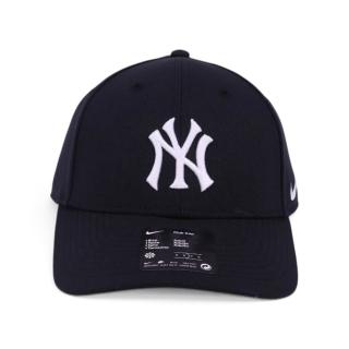 【NIKE 耐吉】MLB NEW YORK YANKEES CLUB CAP 098E 紐約洋基隊 棒球帽 黑 老帽 帽子