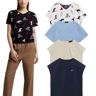 【agnes b.】Sport b. 女裝 logo印花短袖 多款任選
