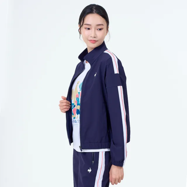 【LE COQ SPORTIF 公雞】防潑水 四面彈 親膚防風外套 男女款 3色 LWY61762_LWY62762