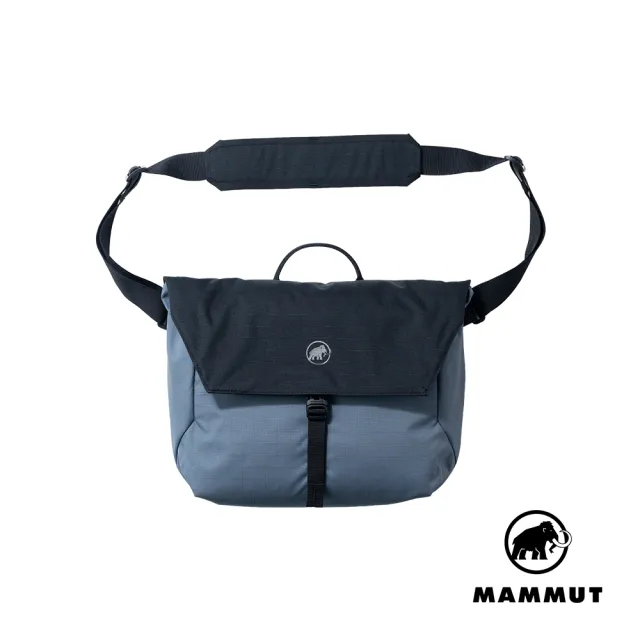 【Mammut 長毛象】Alto Messenger 8 8L 防潑水單肩筆電側背包 地層灰藍 #2810-01500