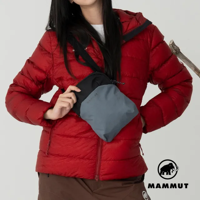 【Mammut 長毛象】Alto Pouch 4 4L防潑水輕便側背包 地層灰藍 #2810-01580