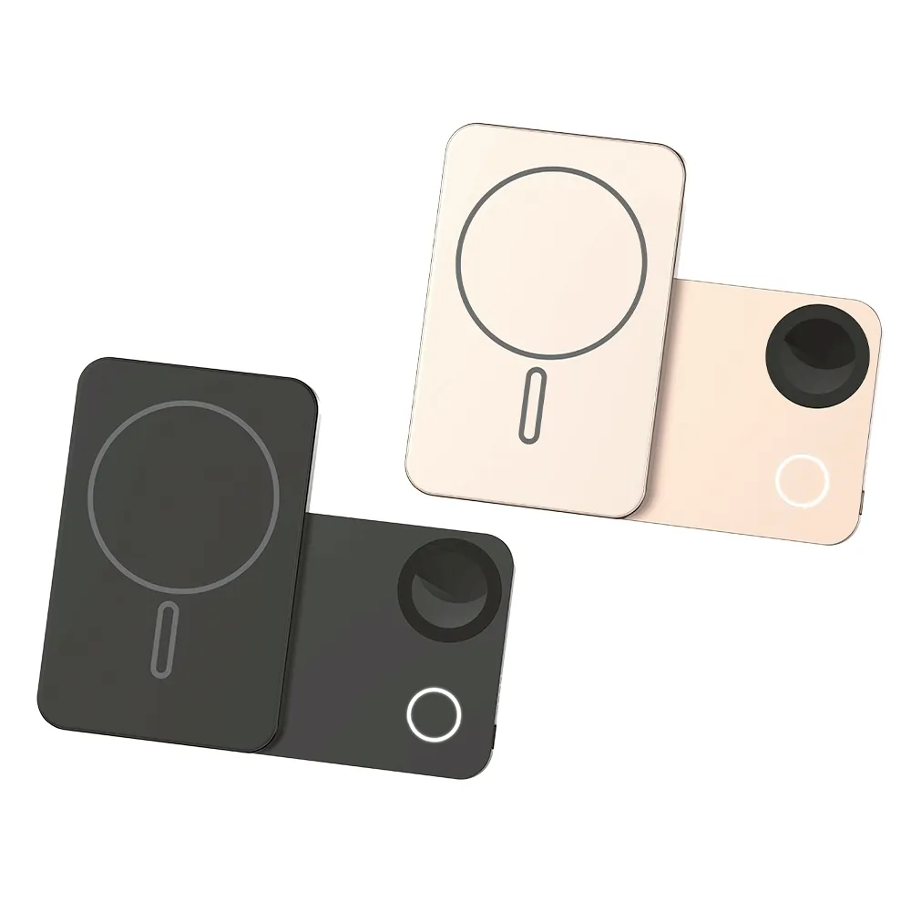 【SHOWHAN】10000mAh Qi2 磁吸手錶支架三合一 無線充行動電源(SH-MW2/MagSafe/Apple Watch)