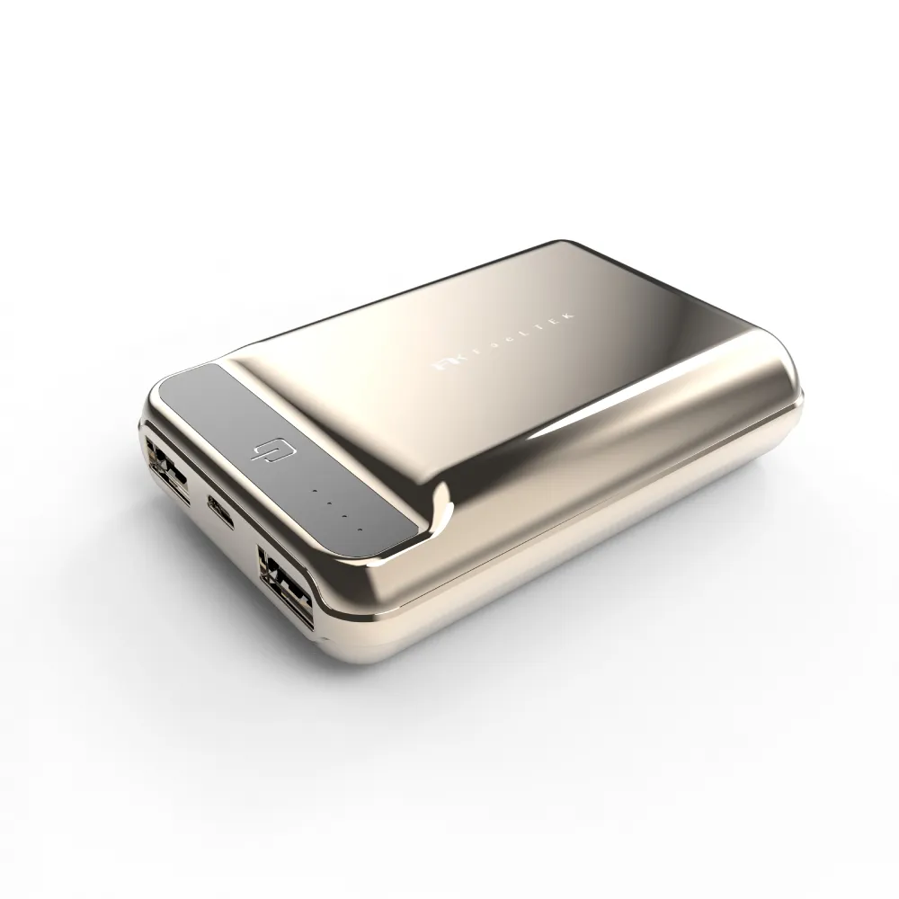 【Feeltek】Nano 快充行動電源10000mAh(絕美鏡面設計 二色可選)