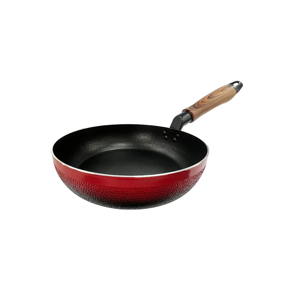 【PERFECT 理想】晶品不沾深型平底鍋24cm 台灣製造(適用IH及各式爐具)