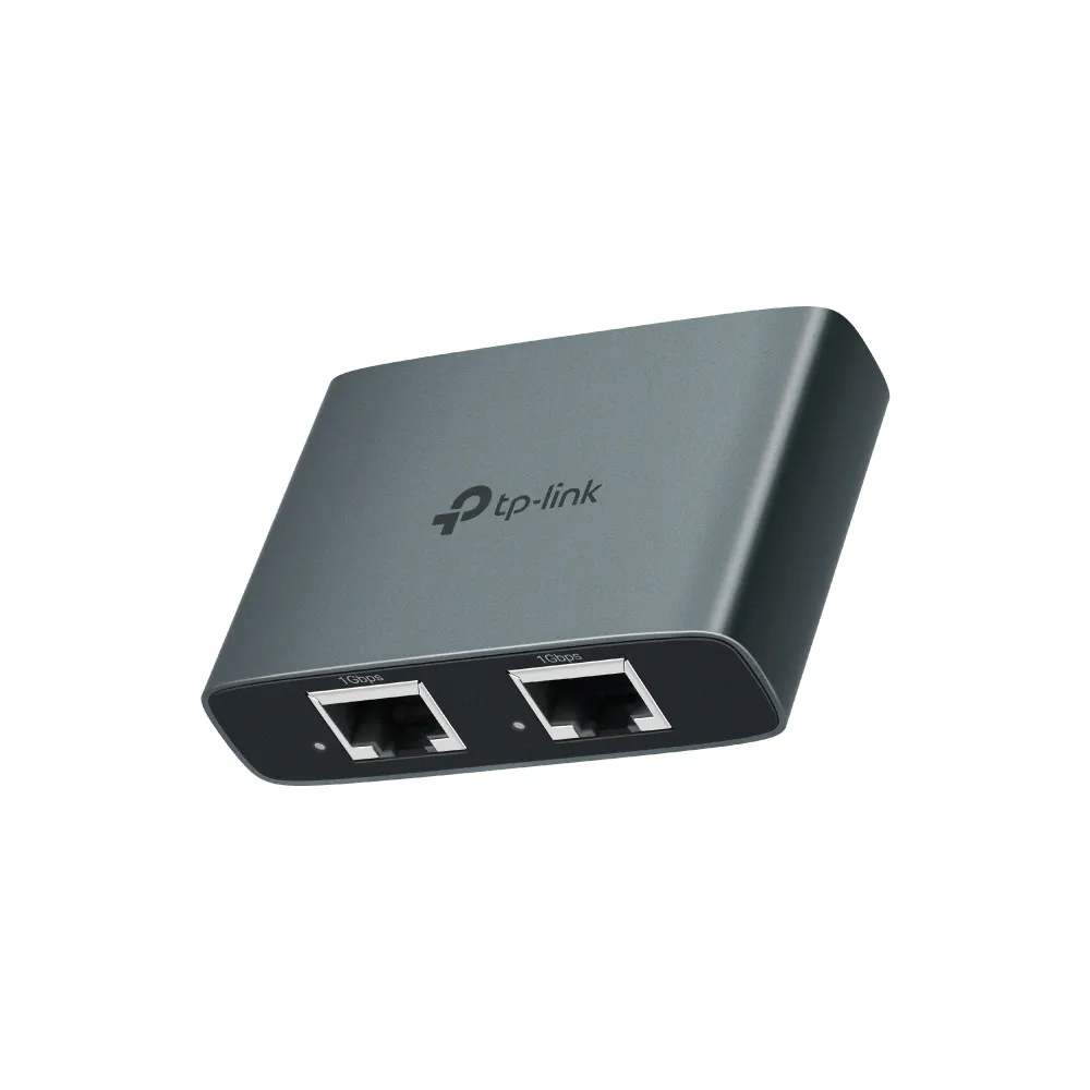 【TP-Link】EH310 乙太網路分配器 1轉3 Gigabit 隨插即用 鋁合金高品質高散熱 含電源和乙太網路線