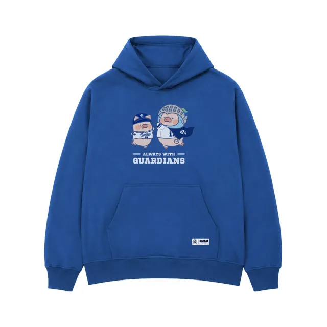 【富邦悍將】悍將 x LULUPIG聯名帽TEE(寶藍S-3XL)