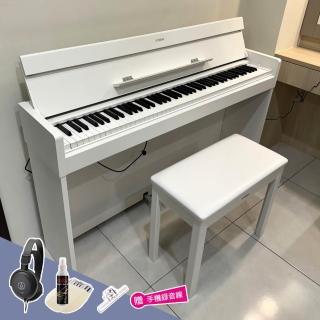 【Yamaha 山葉音樂】YDP-S35 88鍵 電鋼琴 原廠鋼琴椅(總保固3年/手機錄音線/耳機/鋼琴保養油)