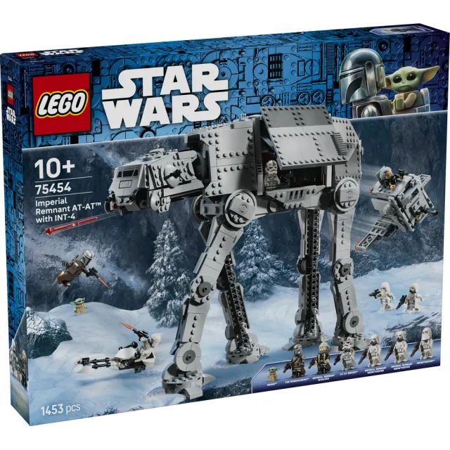 【LEGO 樂高】星際大戰系列 75454 Imperial Remnant AT-AT 和 INT-4(星戰 曼達洛人與古古 禮物 玩具)