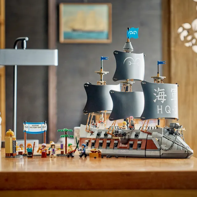 【LEGO 樂高】航海王系列 75646 卡普的海軍戰艦(ONE PIECE 海賊王 居家擺設  公仔 玩具 積木 禮物 周邊)