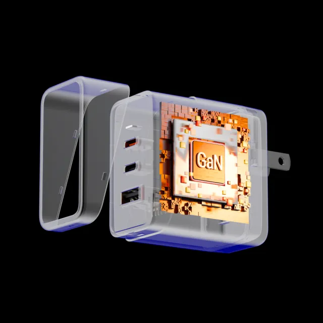 【ATEN】65W 3孔 氮化嫁 GaN 快速充電器 (UP365)