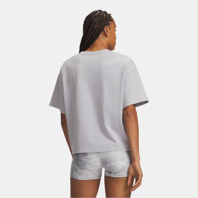 【UNDER ARMOUR】UA 女 HWT Wash Wordmark 短袖T-Shirt_6020001-011