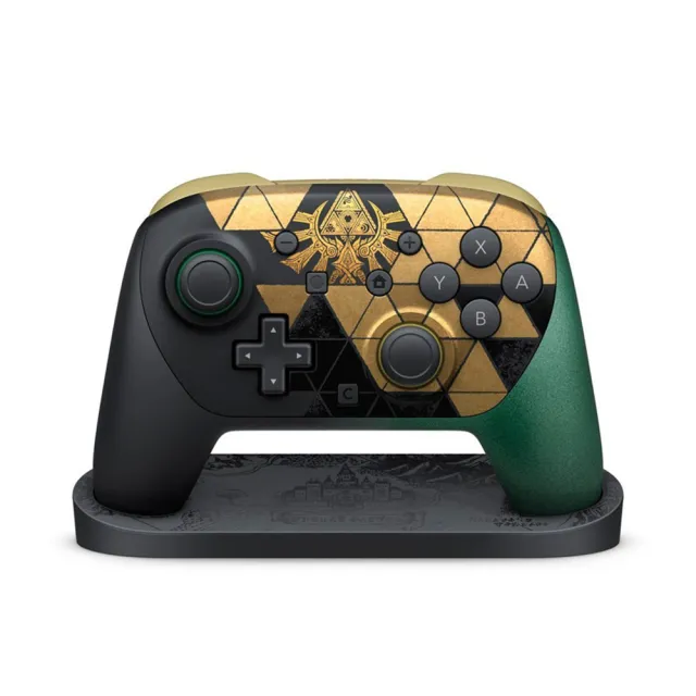 【Nintendo 任天堂】NS2 Switch2 薩爾達傳說40週年紀念版 Pro 控制器 手把(台灣公司貨)
