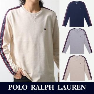 【TOMMY HILFIGER】TOMMY 經典刺繡Logo滾邊大學T恤 上衣-多色選(可搭情侶款/平輸品)