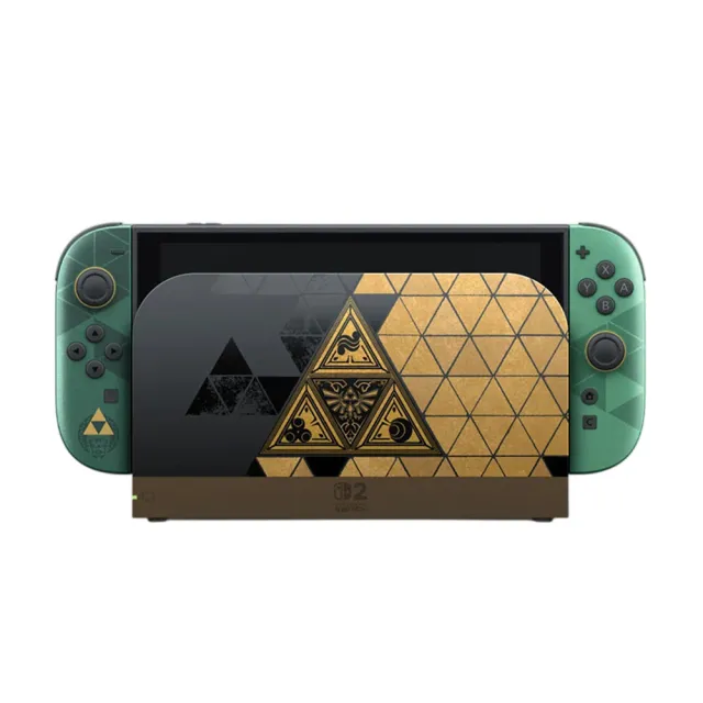 【Nintendo 任天堂】預購10/29上市★Switch 2 薩爾達傳說40周年 紀念特仕版主機(台灣公司貨)