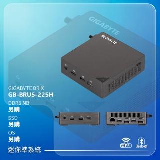 【GIGABYTE 技嘉】BRIX GB-BRU5-225H 迷你電腦