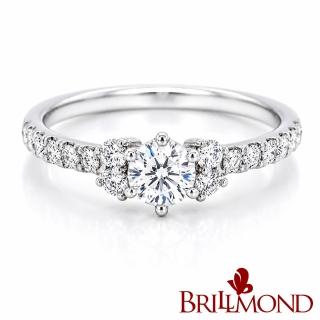 【BRILLMOND】GIA 天然鑽石 30分 D/IF 3EX 無螢光 PT950鉑金 光采鑽戒(最完美的鑽石規格)