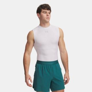 【UNDER ARMOUR】UA 男 HG Elite 緊身運動背心 6015380-100