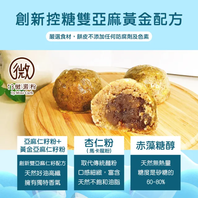 【i3微澱粉】百卡控糖冰心黃金鳳梨酥禮盒5入x1盒(25g 蛋奶素 月餅 手作)_年菜 年節禮盒