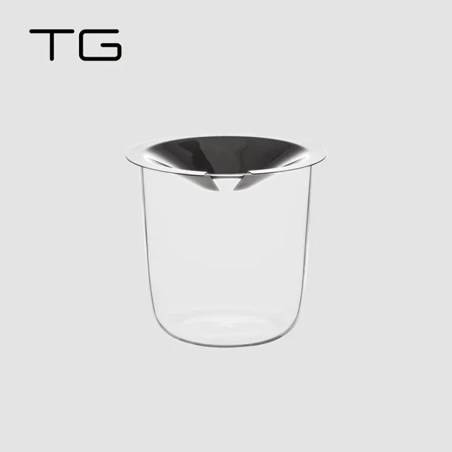 【TG】耐熱玻璃花器 85mm(台玻 X 深澤直人)