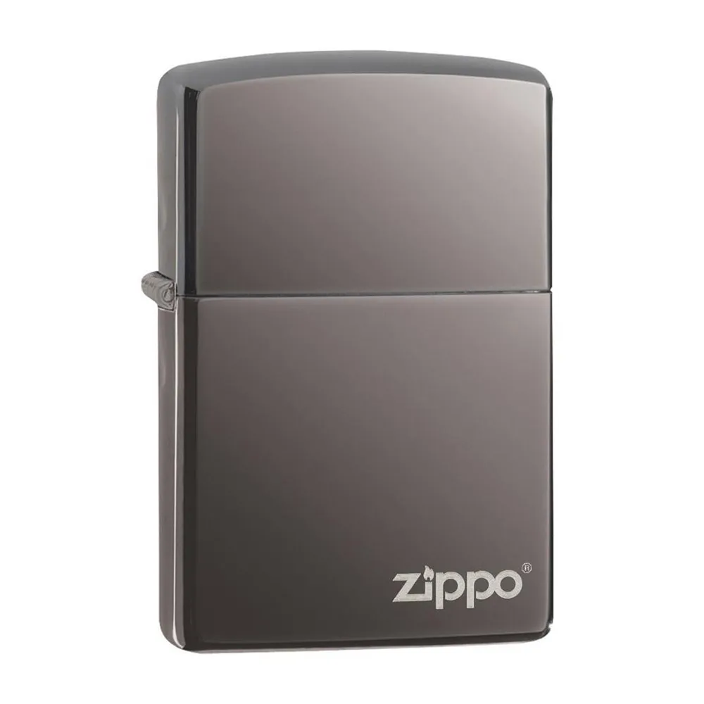 【Zippo官方直營】經典黑冰防風打火機(美國防風打火機)
