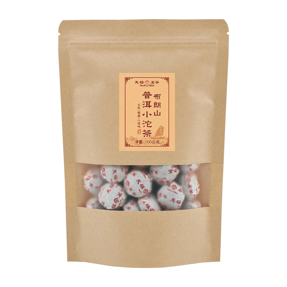天仁茗茶】天福布朗山普洱小陀茶100g - momo購物網- 好評推薦-2026年9月
