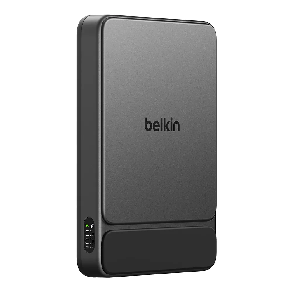 【BELKIN】UltraCharge Slim Qi2 25W 纖薄磁吸無線行動電源_10000mAH(BPD022)