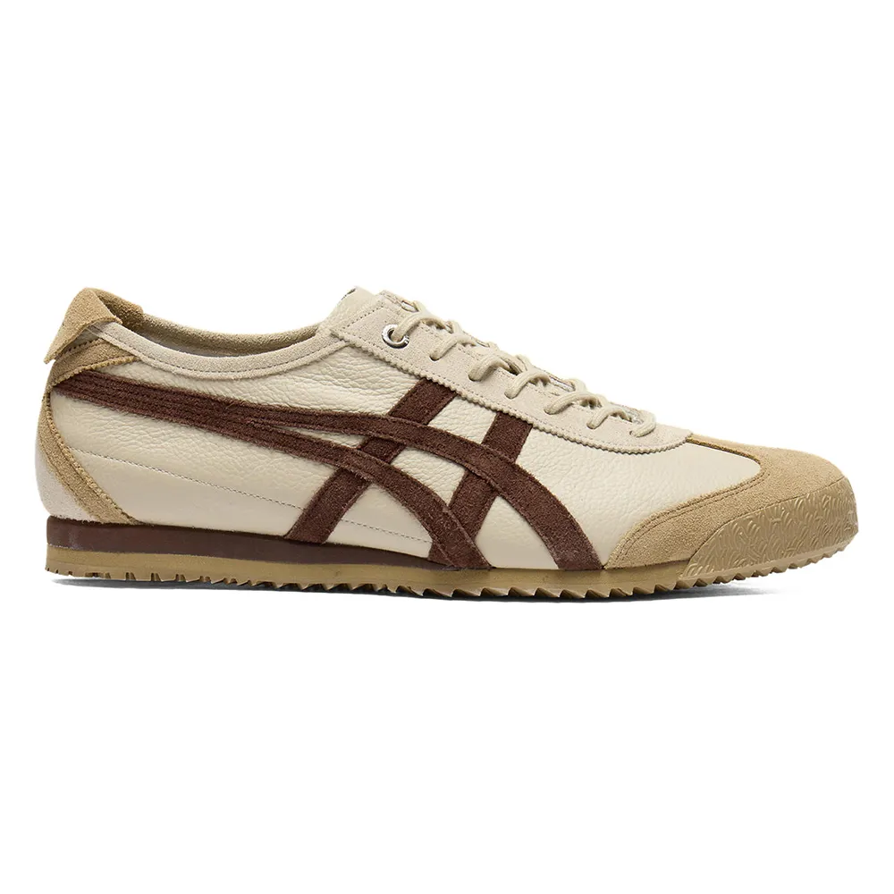 Onitsuka Tiger】鬼塚虎淺棕底麂皮深棕虎爪紋MEXICO 66 SD VIN 休閒鞋 Onitsuka Tiger】鬼塚虎淺棕底麂皮深棕虎爪紋MEXICO 66 SD VIN 休閒鞋