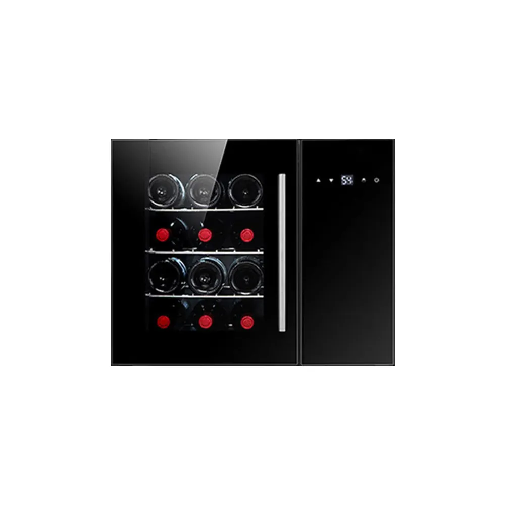 【Laptinc 拉普蒂尼】獨立式/嵌入式酒櫃-12瓶裝(冷藏冰箱 葡萄酒櫃 紅酒櫃)