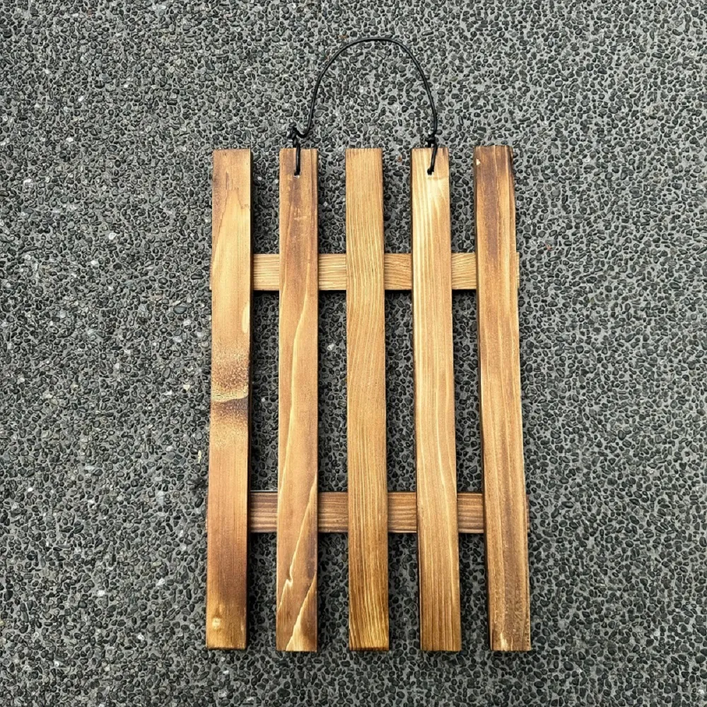【沃克嚴選】柵欄植栽板-燻木色-中 32x21x2.8cm 1入