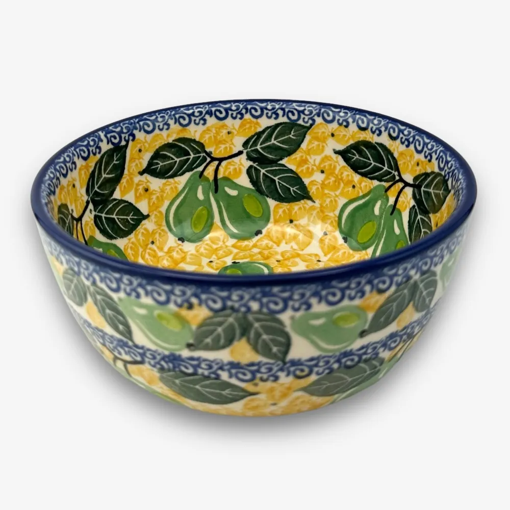 【SOLO 波蘭陶】波蘭製 CA 波蘭陶 14CM 飯碗 綠香梨系列 CERAMIKA ARTYSTYCZNA