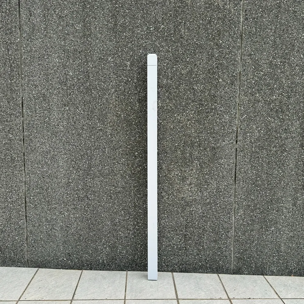 【沃克嚴選】塑木中空柱子-白色 6x6x144cm 1入