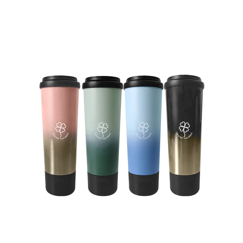 【FUJI-GRACE 日本富士雅麗】陶瓷噴層手提霧隱煥瓷杯900ml(FJ-942)